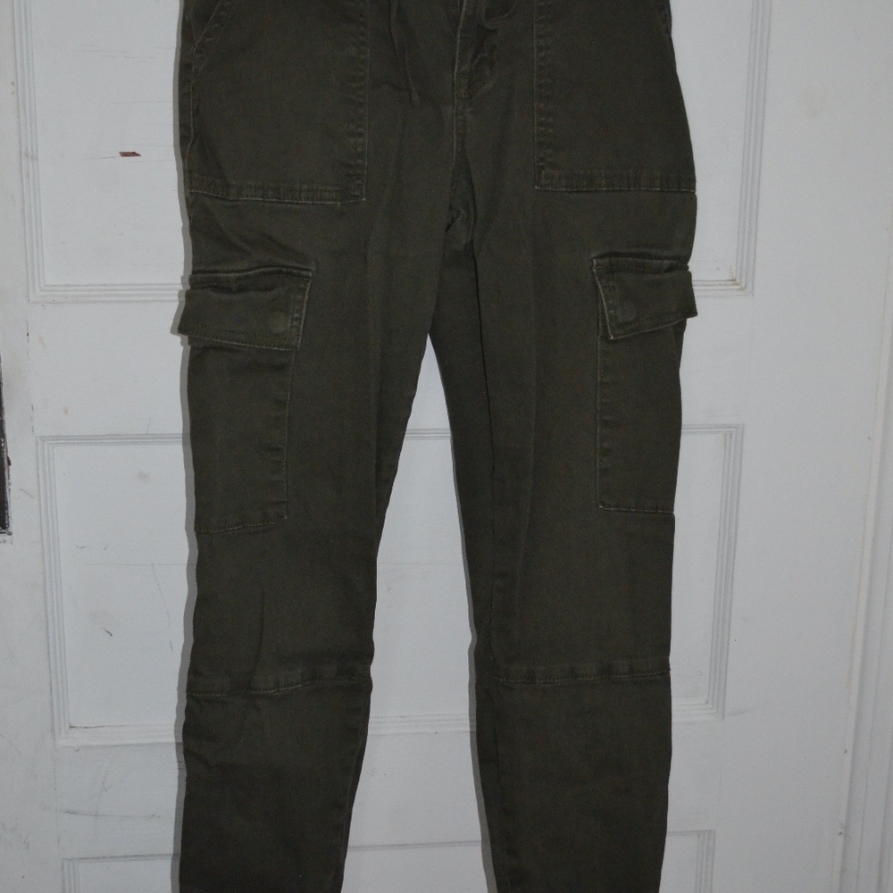 high waisted cargo pants
